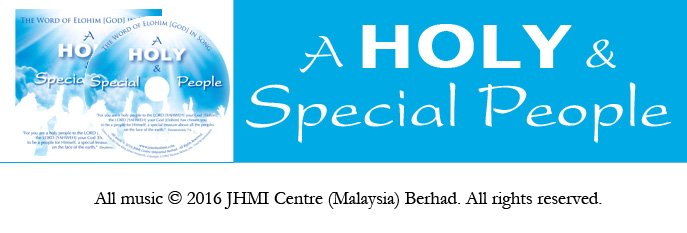 A HOLY & SPECIAL PEOPLE